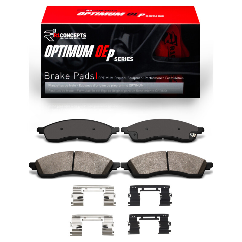Ford Edge Brake Pads - Front - R1 Concepts - Optimum OE - `21-`24